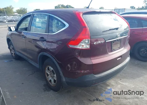 2013 Honda Cr-V Lx from USA, damaged, VIN 5J6RM4H3XDL057063